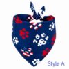 apparel-accessories-1-10 Americana Star Stripe Dog Bandana - Adjustable Festive Scarf