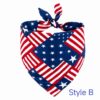 apparel-accessories-1-11 Americana Star Stripe Dog Bandana - Adjustable Festive Scarf