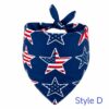apparel-accessories-1-13 Americana Star Stripe Dog Bandana - Adjustable Festive Scarf