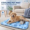 beds-bedding-1-3 Cooling Pet Mat Gel & Water-Filled for Dogs Cats Summer