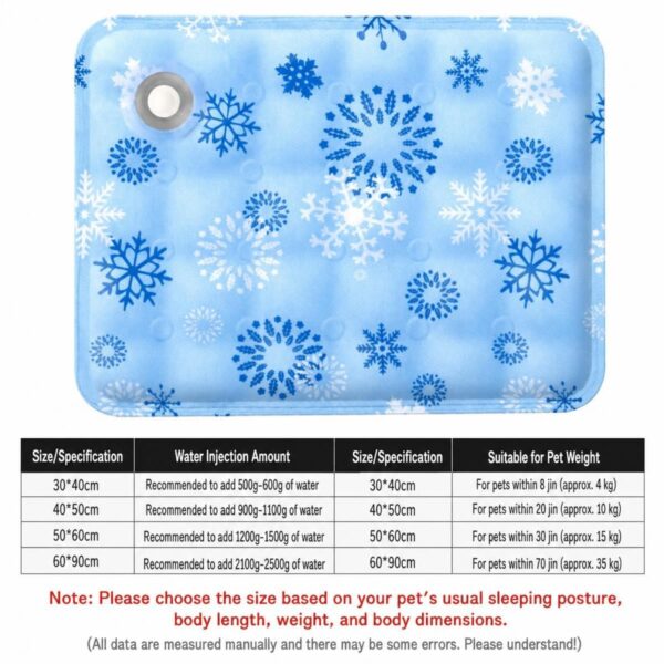 beds-bedding-1-8 Cooling Pet Mat Gel & Water-Filled for Dogs Cats Summer