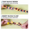 Cute Woven Cat Collar with Bell, Adjustable Stylish Neck Accessory for Cats & Kittens
