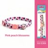 Cute Woven Cat Collar with Bell, Adjustable Stylish Neck Accessory for Cats & Kittens