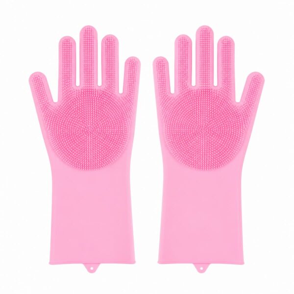 daily-care-cleaning-1-3 Soft Silicone Dog Cat Bath Massage Glove Brush Pet Grooming Cleaning Mitt