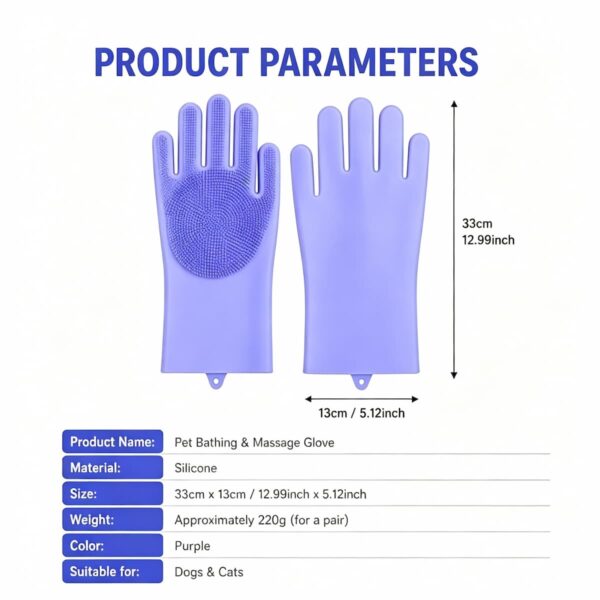 daily-care-cleaning-1-7 Soft Silicone Dog Cat Bath Massage Glove Brush Pet Grooming Cleaning Mitt