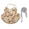 Rabbit Harness and Leash Set, Cute Vest for Small Pets, Adjustable & Escape-Proof