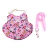 Rabbit Harness and Leash Set, Cute Vest for Small Pets, Adjustable & Escape-Proof