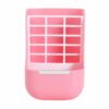 2-in-1 Rabbit Hay Feeder & Food Bowl, Cage Mount No-Mess Feeder for Small Pets