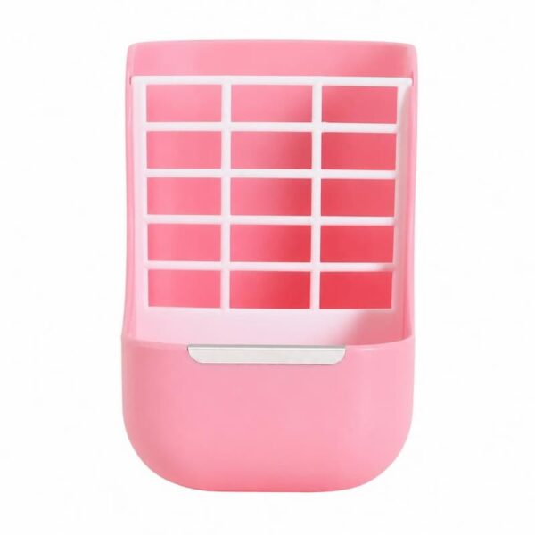 2-in-1 Rabbit Hay Feeder & Food Bowl, Cage Mount No-Mess Feeder for Small Pets