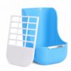 2-in-1 Rabbit Hay Feeder & Food Bowl, Cage Mount No-Mess Feeder for Small Pets