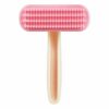 Rabbit Silicone Pet Comb, Soft Bristle Brush for Cat & Loose Hair Removal