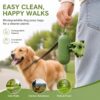 travel-outings-1-3 Portable Dog Poop Bag Dispenser, Leash Clip Pet Waste Bag Holder for Outdoor Walking