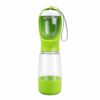 3-in-1 Portable Pet Water & Food Bottle with Poop Bag Dispenser for Dogs and Cats