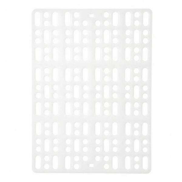 Rabbit Cage Foot Pad, Fixable Plastic Grid Mat That Prevents Pet Pododermatitis & Paw Ulceration