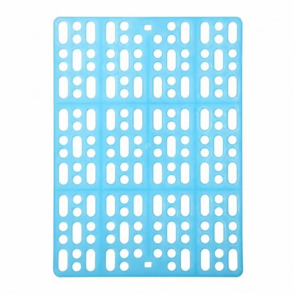 Rabbit Cage Foot Pad, Fixable Plastic Grid Mat That Prevents Pet Pododermatitis & Paw Ulceration