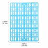 Rabbit Cage Foot Pad, Fixable Plastic Grid Mat That Prevents Pet Pododermatitis & Paw Ulceration