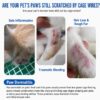 Rabbit Cage Foot Pad, Fixable Plastic Grid Mat That Prevents Pet Pododermatitis & Paw Ulceration