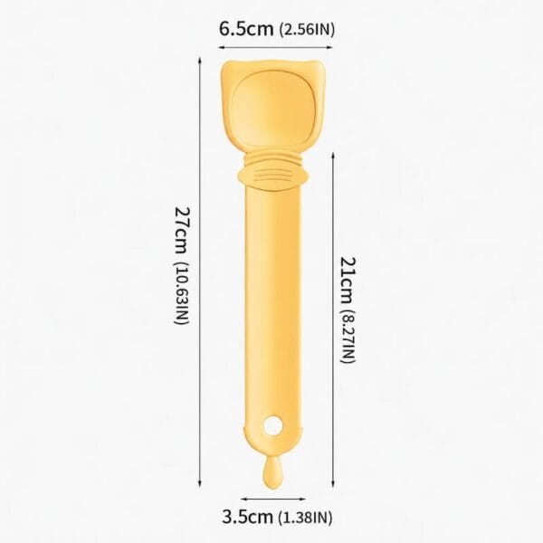cat-feeding-watering-30-6 Cat Treat Squeeze Spoon, Food-Grade Mess-Free Cat Puree Dispenser with Hanging Storage