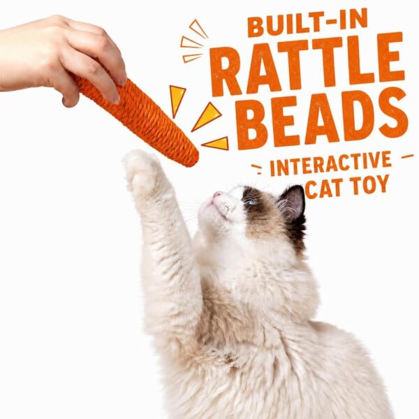 cat-toys-23-2 Cat Toys Carrot Shaped Squeaky Chew Toys Indoor Interactive Molar Fun Toys for Cats