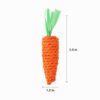 cat-toys-23-6 Cat Toys Carrot Shaped Squeaky Chew Toys Indoor Interactive Molar Fun Toys for Cats