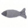 cat-toys-24-4 Cat Toy Linen Fish Shape Interactive Chew Toy with Natural Catnip for Indoor Cats