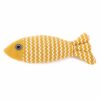 cat-toys-24-5 Cat Toy Linen Fish Shape Interactive Chew Toy with Natural Catnip for Indoor Cats