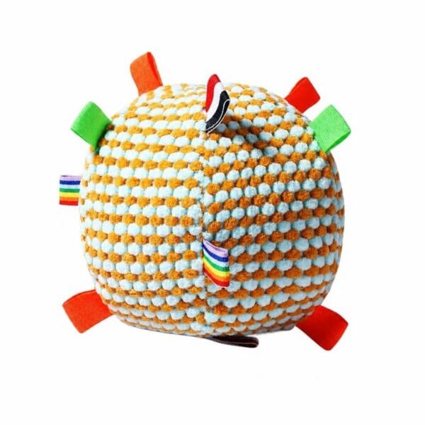 dog-toys-28-1 Dog Interactive Squeaky Ball, Durable Washable Chew Toy for Dog Teeth Cleaning & Boredom Relief