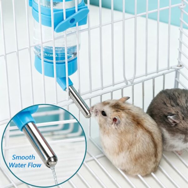 Hamster Cage Hanging Water Dispenser 80ml&125ml for Bear,Guinea Pig & Small Rodents