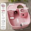 Large Anti-Bite Hamster Cage, 360° View Small Pet Habitat with Full Accessories & Exercise Wheel