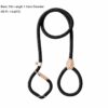 travel-outings-26-10 Dog Leash No Pull P-Leash Slip Lead, Anti-Lunge Adjustable Rope for Small Medium Large Dogs