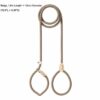 travel-outings-26-12 Dog Leash No Pull P-Leash Slip Lead, Anti-Lunge Adjustable Rope for Small Medium Large Dogs