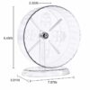 wheels-exercise-21-4 Hamster Exercise Wheel with Stand, Quiet Anti-Pinch Jog Wheel for Syrian & Dwarf Hamsters