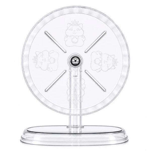 wheels-exercise-21-9 Hamster Exercise Wheel with Stand, Quiet Anti-Pinch Jog Wheel for Syrian & Dwarf Hamsters